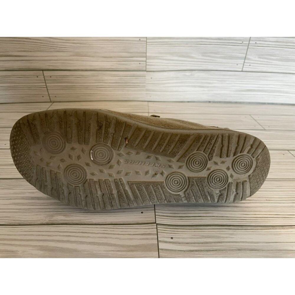 Skechers Brown slip on sneaker air-cooled memory foam Size 4 - Picture 8 of 16